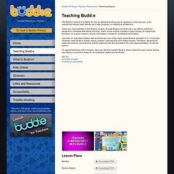 Budd:e Cybersecurity Education - Primary Teacher Resources - Teaching Budd:e