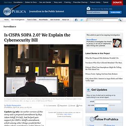 Is CISPA SOPA 2.0? We Explain the Cybersecurity Bill