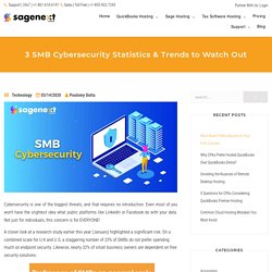 3 SMB Cybersecurity Statistics & Trends to Watch Out in 2020