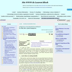 Le Bal des cybervampires - [Site WWW de Laurent Bloch]