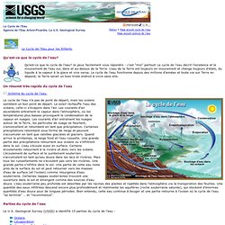Le Cycle de l'Eau (The Water Cycle). USGS Water Science School