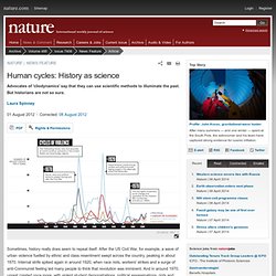 Human cycles: History as science