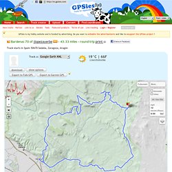 GPS - Vélo - Mountainbike - Trajet Bardenas 70 - 50670 Sádaba, Zaragoza, Aragón