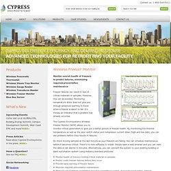 Cypress Envirosystems » Wireless Freezer Monitor