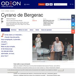Cyrano de Bergerac à l'Odéon Théâtre de l'Europe