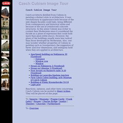Czech Cubism Image Tour