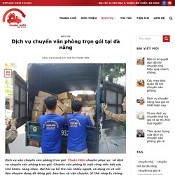 Dịch vụ chuyển văn phòng trọn gói đà nẵng