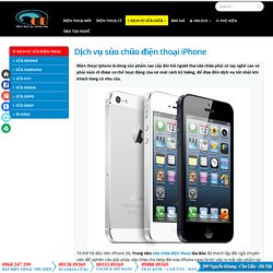 Dịch vụ sửa chữa điện thoại iPhone
