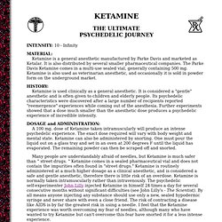 Ketamine