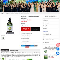 Dầu Gội Thảo Mộc Sả Chanh Nàng Ơi - Thiên Nhiên Việt