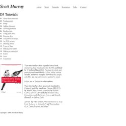 D3 Tutorials — Scott Murray