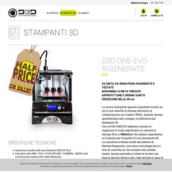 D3D D3D.ONE-EVO Rigenerate