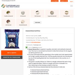 Buy Daawat Basmati Rice Online Directly From Mills: Get 5Kg, 1Kg Price Today