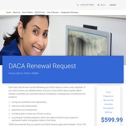 DACA Renewal Request