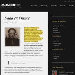 DADAISME / Dada en France