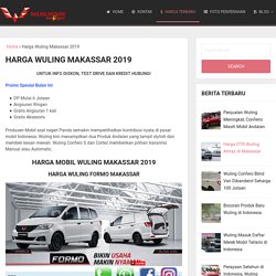 Daftar Harga Mobil Wuling Makassar 2018 - Wuling Makassar