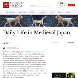 Daily Life in Medieval Japan