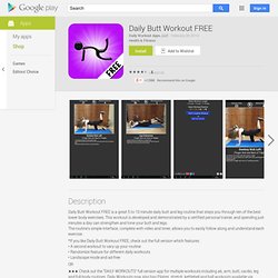 Daily Butt Workout FREE