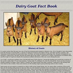 Dairy Goat Handbook