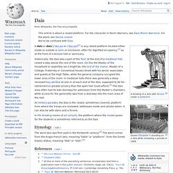 Dais - Wikipedia