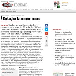 À Dakar, les Mooc en recours