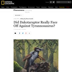 Did Dakotaraptor Really Face Off Against Tyrannosaurus?