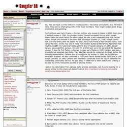 The Dallas Mob - GangsterBB.NET Forums for Mafia Movies & More