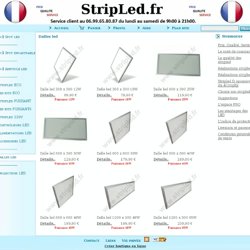 Dalles led www.stripled.fr