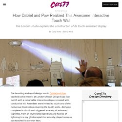 How Dalziel and Pow Realized This Awesome Interactive Touch Wall