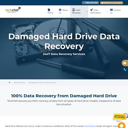 Damaged Hard Drive Recovery