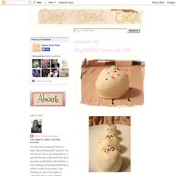 Blog Birthday! Funfetti Cake Balls