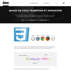 blog › [Bases de CSS3] transition et animations