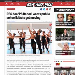 PBS doc ‘PS Dance’ wants public school kids to get moving