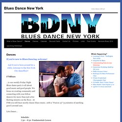 Blues Dance New York