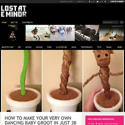 How to make your very own dancing baby Groot in just 38 seconds