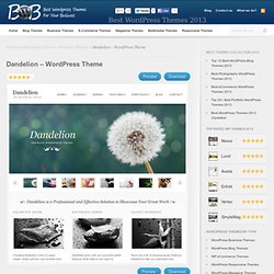 Dandelion - WordPress Theme