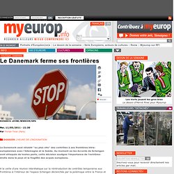 Le Danemark ferme ses frontières