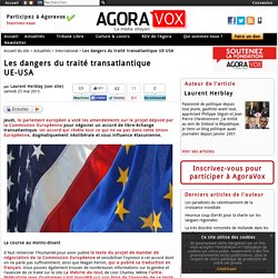 05-2013-Les dangers du traité transatlantique UE-USA