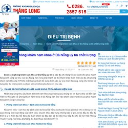 Danh sách Phòng khám nam khoa ở Đà Nẵng uy tín chất lượng nhất