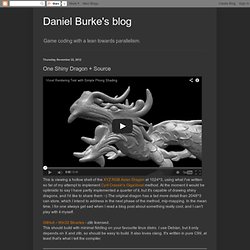 Daniel Burke's blog: One Shiny Dragon + Source