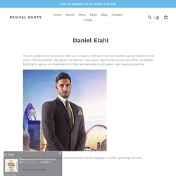 CEO And Founder Of Revival Shots - Daniel Elahi