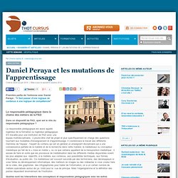 Daniel Peraya et les mutations de l'apprentissage