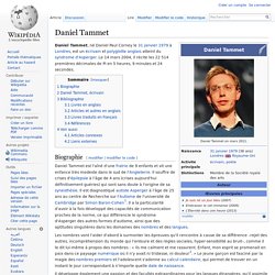 Daniel Tammet