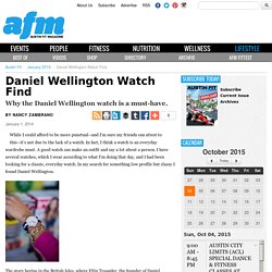 Daniel Wellington Watch Find