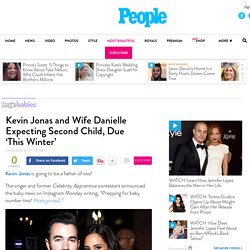 Kevin Jonas and Wife Danielle Expecting Second Child