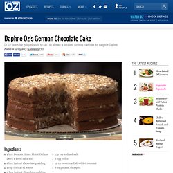 Daphne Oz's German Chocolate Cake