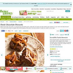 30 Dark Chocolate Desserts
