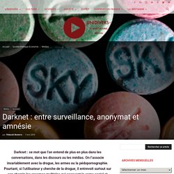 Darknet : entre surveillance, anonymat et amnésie