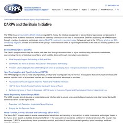 DARPA and the Brain Initiative