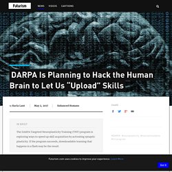 DARPA Is Planning to Hack the Human Brain to Let Us "Upload" Skills